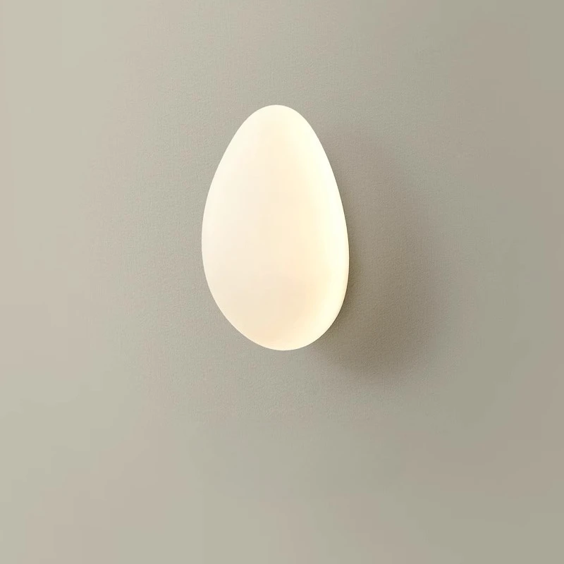 

Pebble Wall Lamp Living Room Hotel Background Wall Light Bedroom Bedside Hallway Decoration Lamp Indoor Lighting Wall Sconce