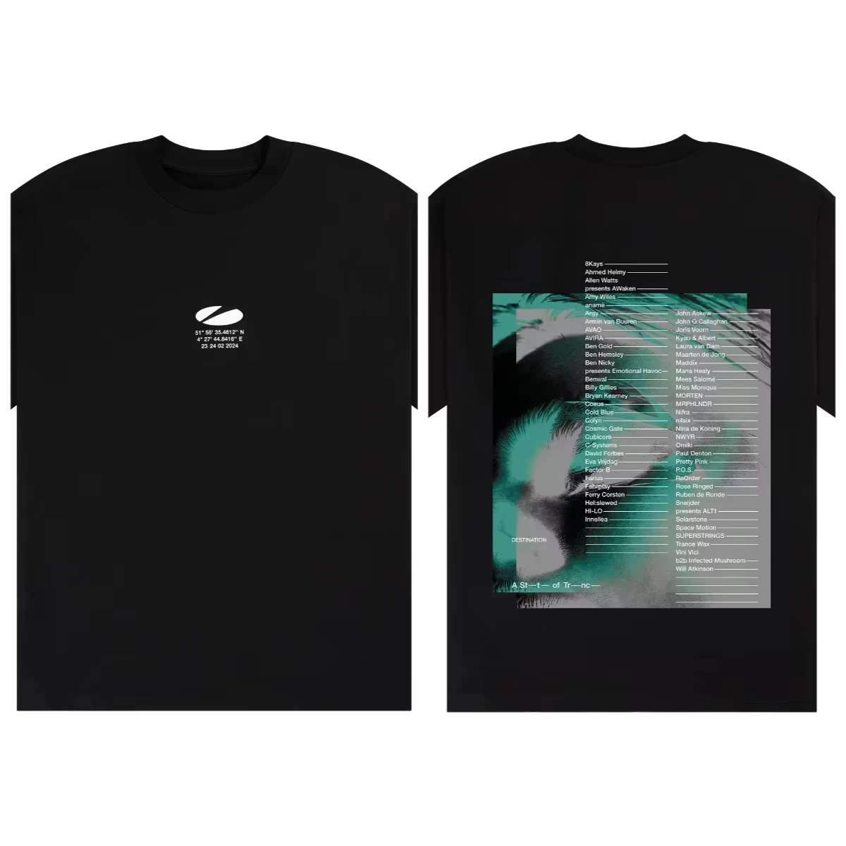 2026 Summer New Men T-shirts Armin Buuren Short-sleeveARmin Van Buuren Around Summer Tee Clothes Electronic