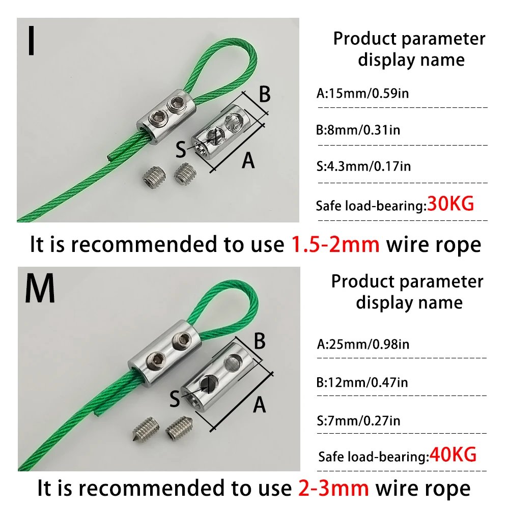 Adjustable 2mm 3mm Multi-Color PVC Stainless Steel Wire Rope Cable Fastener Kit For Hanging Pictures Bonsai Swings Cameras - Image 4