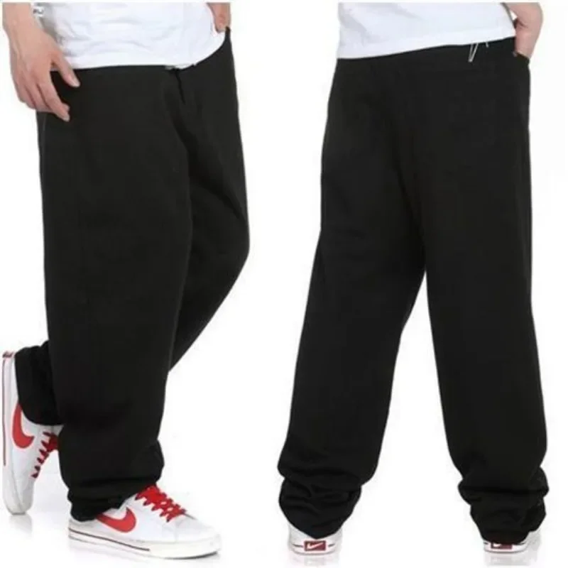 

Men's Streetwear Baggy Jean Loose Y2K Street Fashion Wide Leg Pant Straight Male Harem Denim Hip Hop Trousers Big Size 46 48