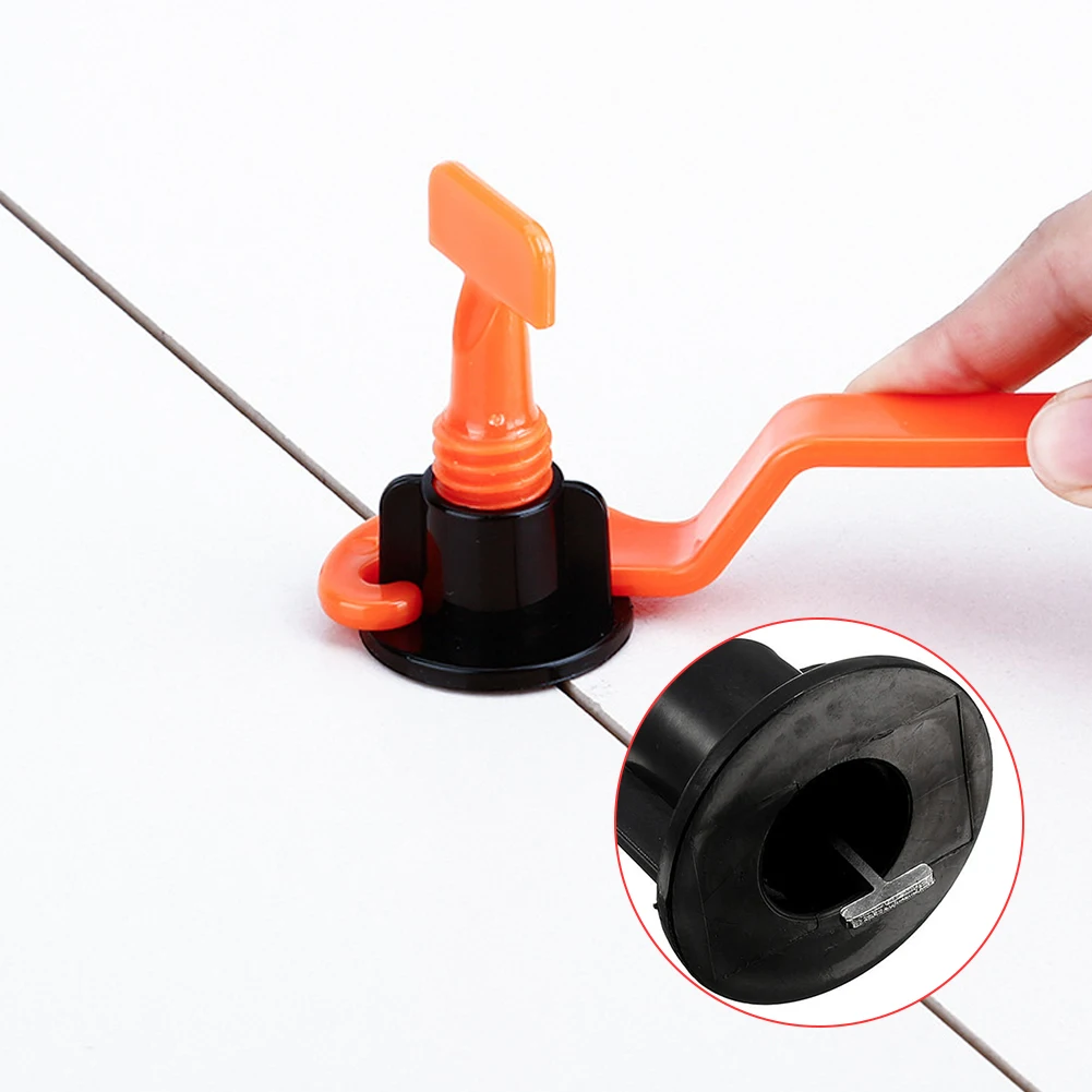 

151Pcs Tile Laying Level Wedges Alignment Spacers Reusable Level Wedges Construction Tool Replaceable Needle Pin for Wall Floor