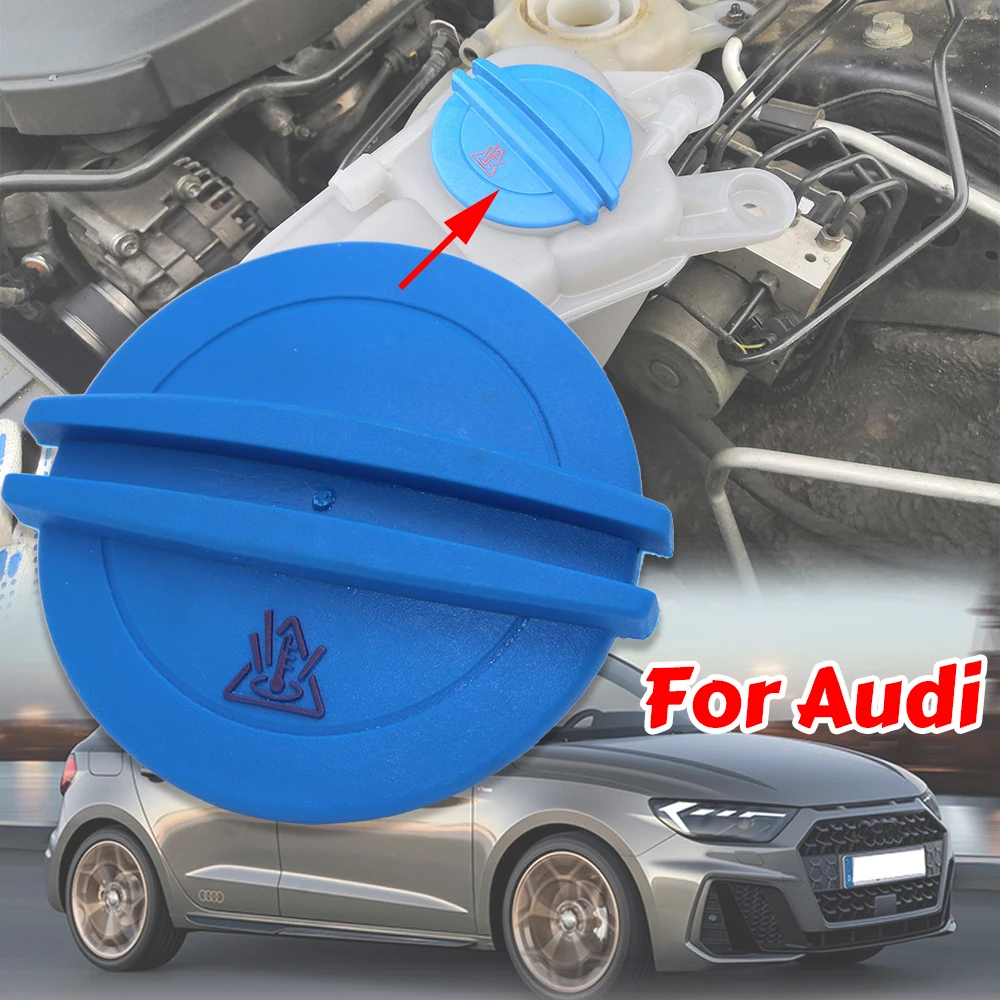 

Expansion Tank Cap For Audi A1 A3 A4 A5 A6 A7 Engine Coolant Recovery Lid Seal Header Overflow Bottle Reservoir Radiator Cover