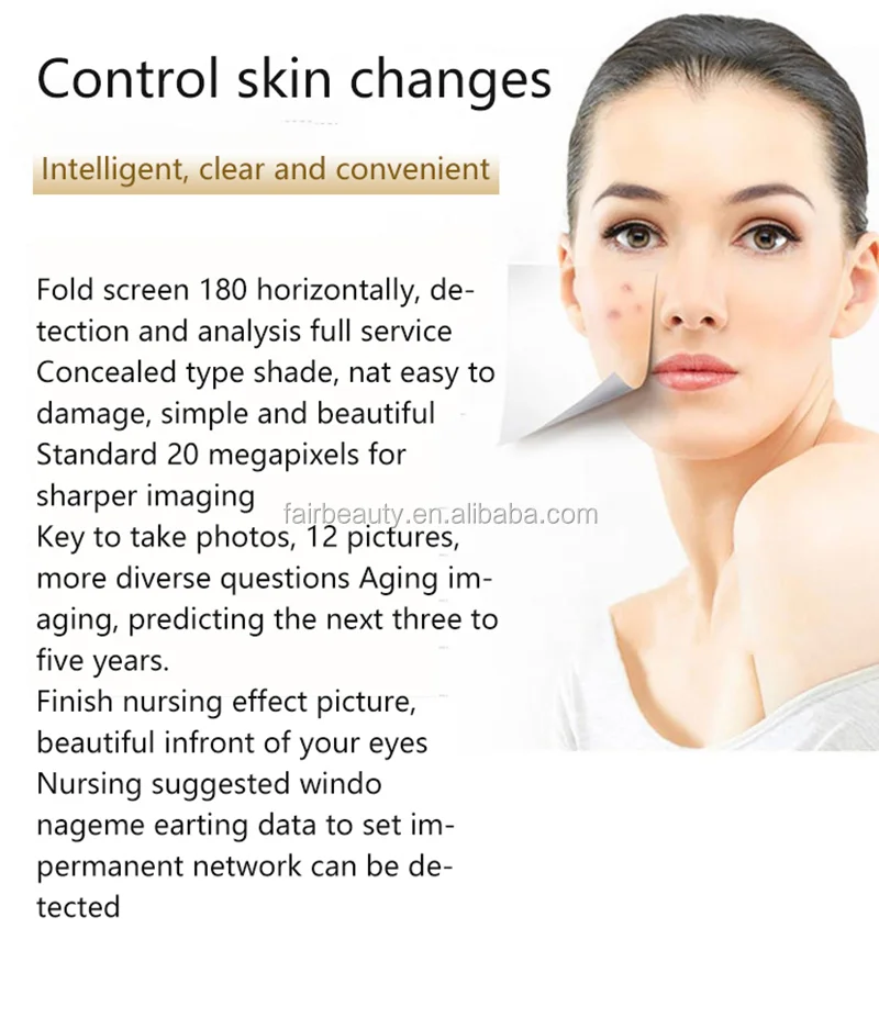 

Newnet Korea Facial Skin Analysis System Magic Mirror Machine M9 Facial Tester Skin 4D Camera Analyzer For Skin Care
