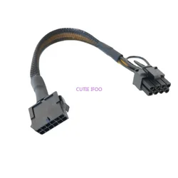 12VHPWR ATX 3.0 12+4 12Pin 16P To 8Pin PCI Express PCI-e Computer GPU Graphics Card Power Cable