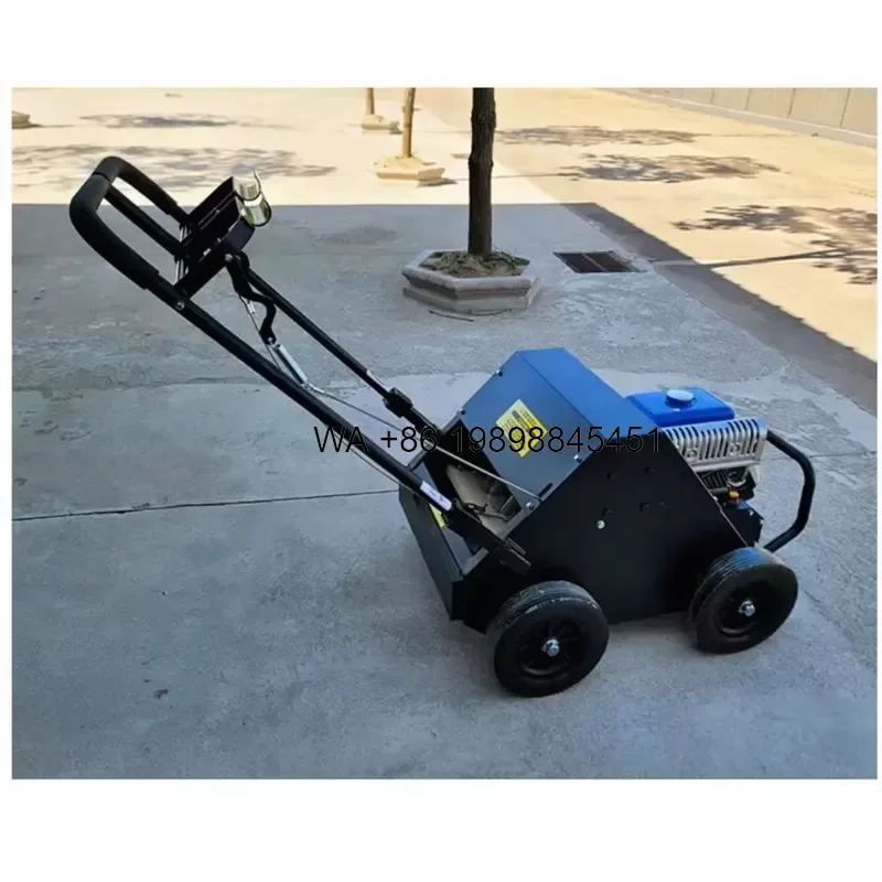 Wmwmnu Wholesale Heavy Duty Gas Engine Lawn Aerator Mobile Hand Push Lawn Ventilator for Municipal Greening Turf Soil