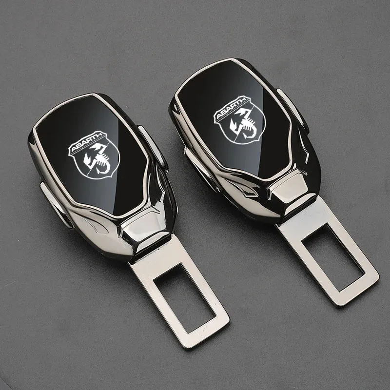 

Car Seat Belt Extension Plug Metal Seat Belt Clip Adjustable Extender for ABARTH 595 500 124 Spider PUNTO 500X Auto Accessories