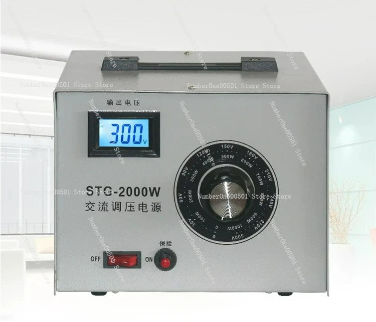 

Цифровой регулятор напряжения 500W/1000W/2000W, малогабаритный, 220В, с контактным автосоединителем, регулируемый источник питания 0-300В