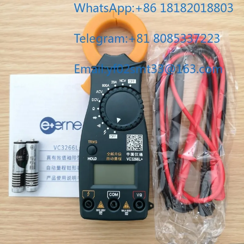 VC3266L+ VC3266A/B/C/D Digital Clamp Meter Multimeter Ammeter Electrical Tester