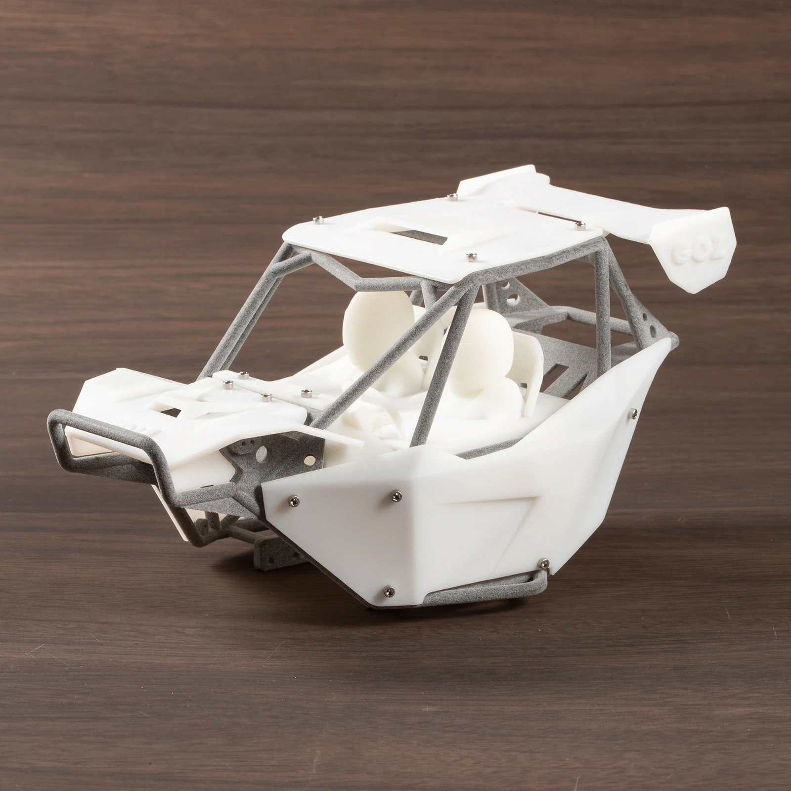 

1/24 Nylon Cage Rock Buggy Frame Kit with Panels Interior for Axial SCX24 Custom Build Upgrade Parts