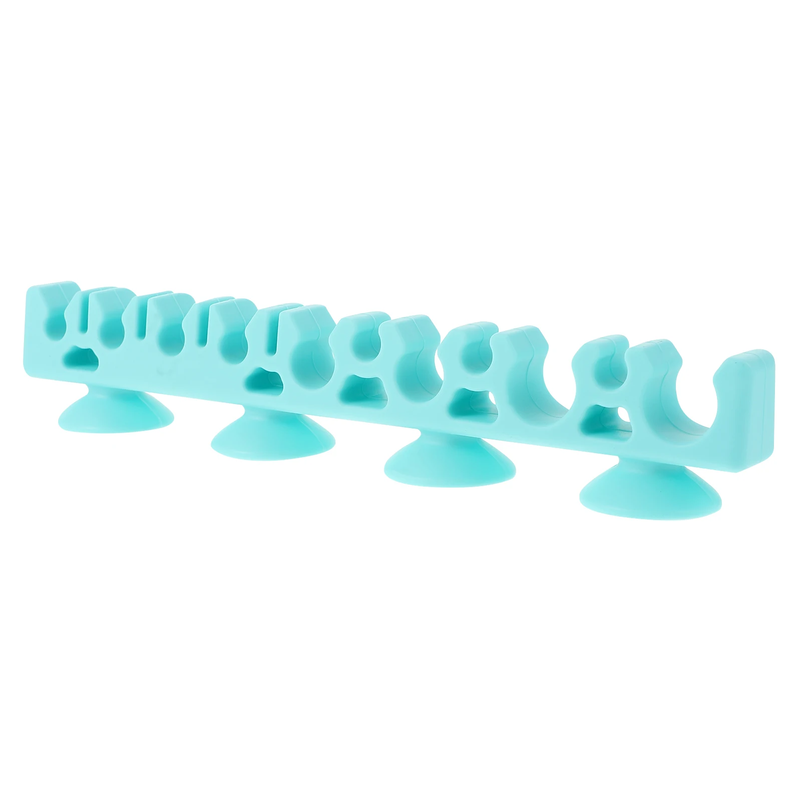 

Makeup Brush Drying Rack Tools Stand Organizer Shelf Suction Cup Storage Makeup Brush Suction Cup Rack Practical Use