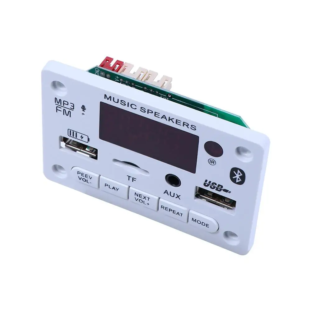 6V 12V USB Power Supply PAM8403 Digital Power Audio Car Player Bluetooth 5.0 Audio Module MP3 Decoding Board Amplifier Board