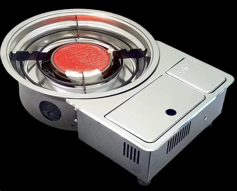 Infrared Cassette Heater Built-in Fire Boiler for Home Use No Gas Tank