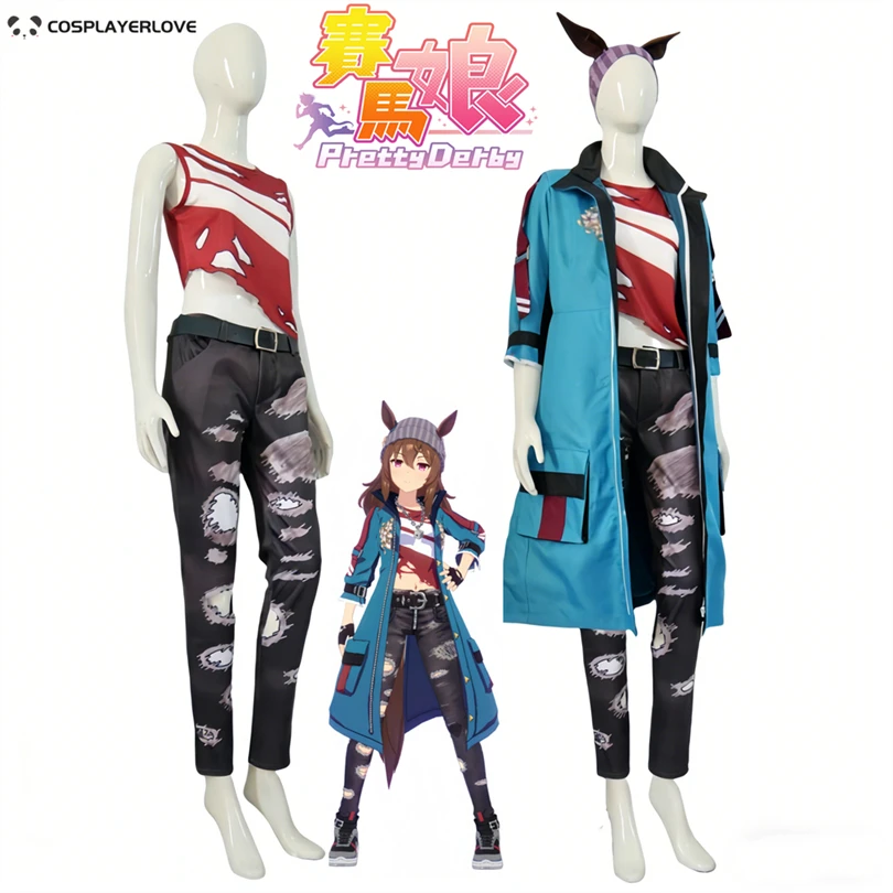 

Костюм для косплея Uma musume Pretty Derby Nakayama Festa, костюм для Хэллоуина, Рождества, карнавала