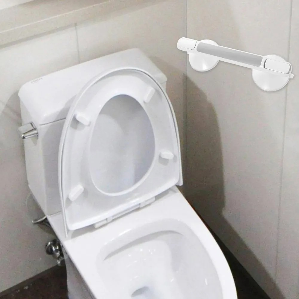 

Super Large Suction Cups Shower Handle Non-slip High Load-bearing Bathroom Grab Rails Punch Free Ultra Grip