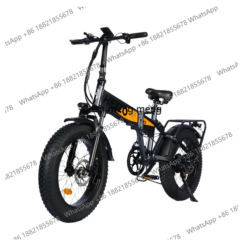 

Складной электрический велосипед 48 В, помощник для хранения электромобилей, унисекс, цельный, легкий, с откидной крышкой