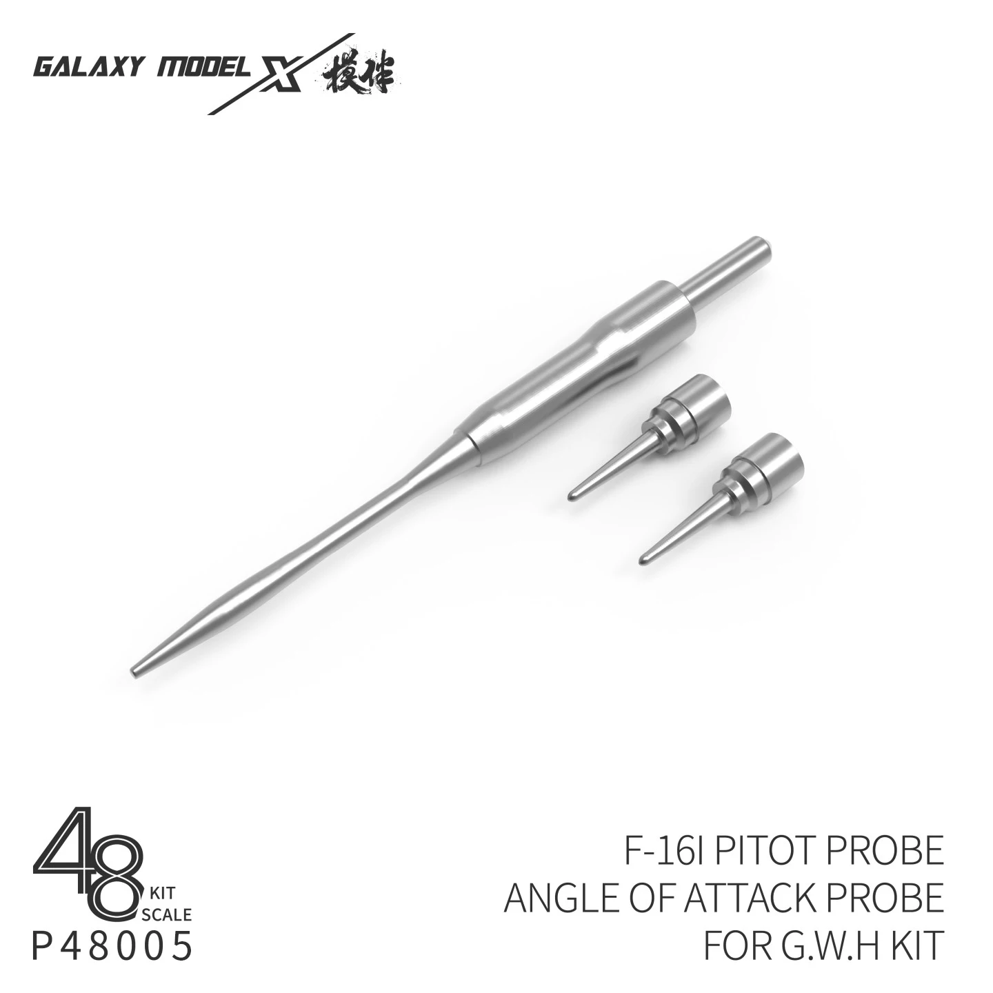 Galaxy P48005 F-16I Pitot Probe Angle of Attack Probe for G.W.H Kits 1/48 Scale for Model Hobby Accessorie