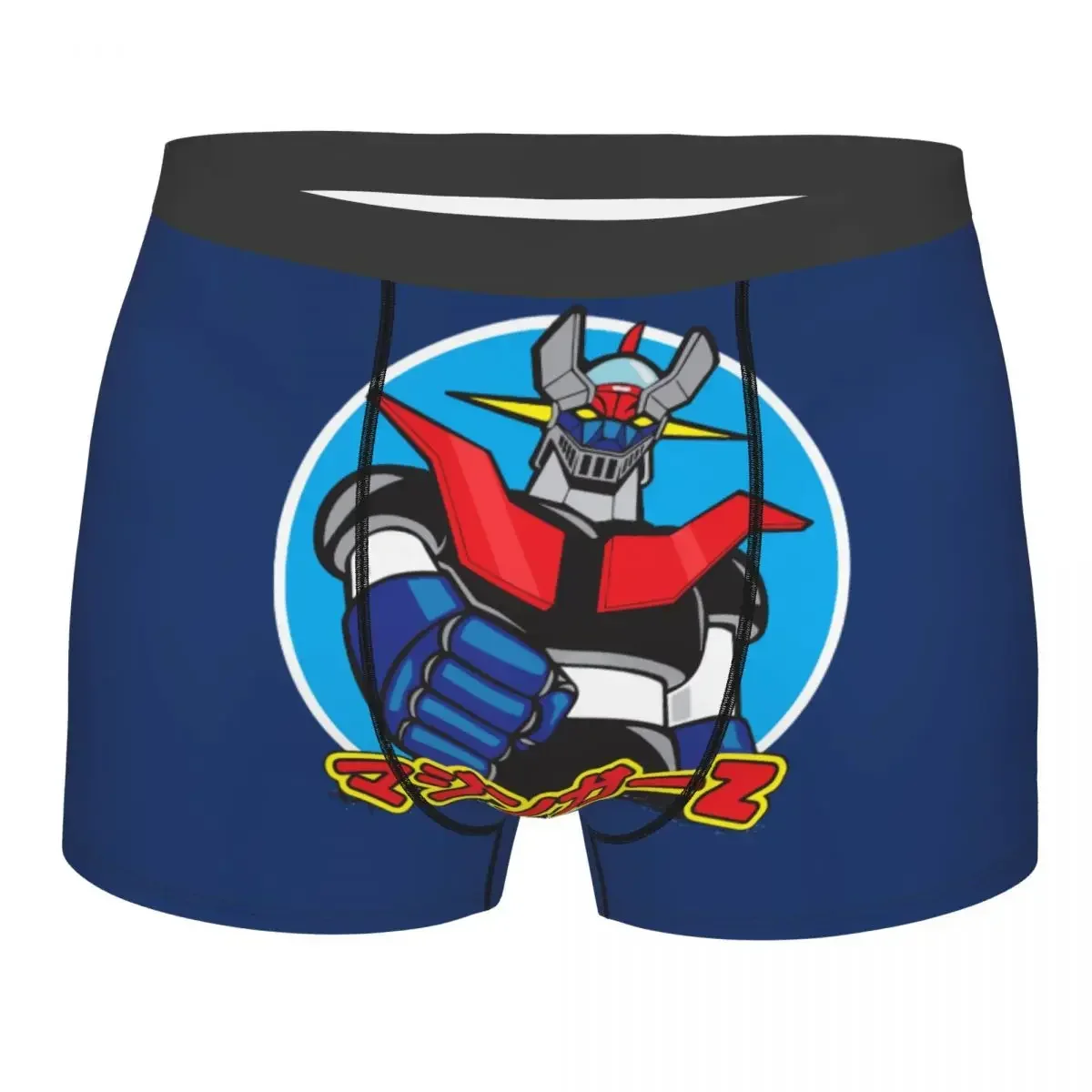 Z Men Underwear  Robot Japan Anime Streetwear Boxer Shorts Panties Hot Soft Underpants for Male S-XXL