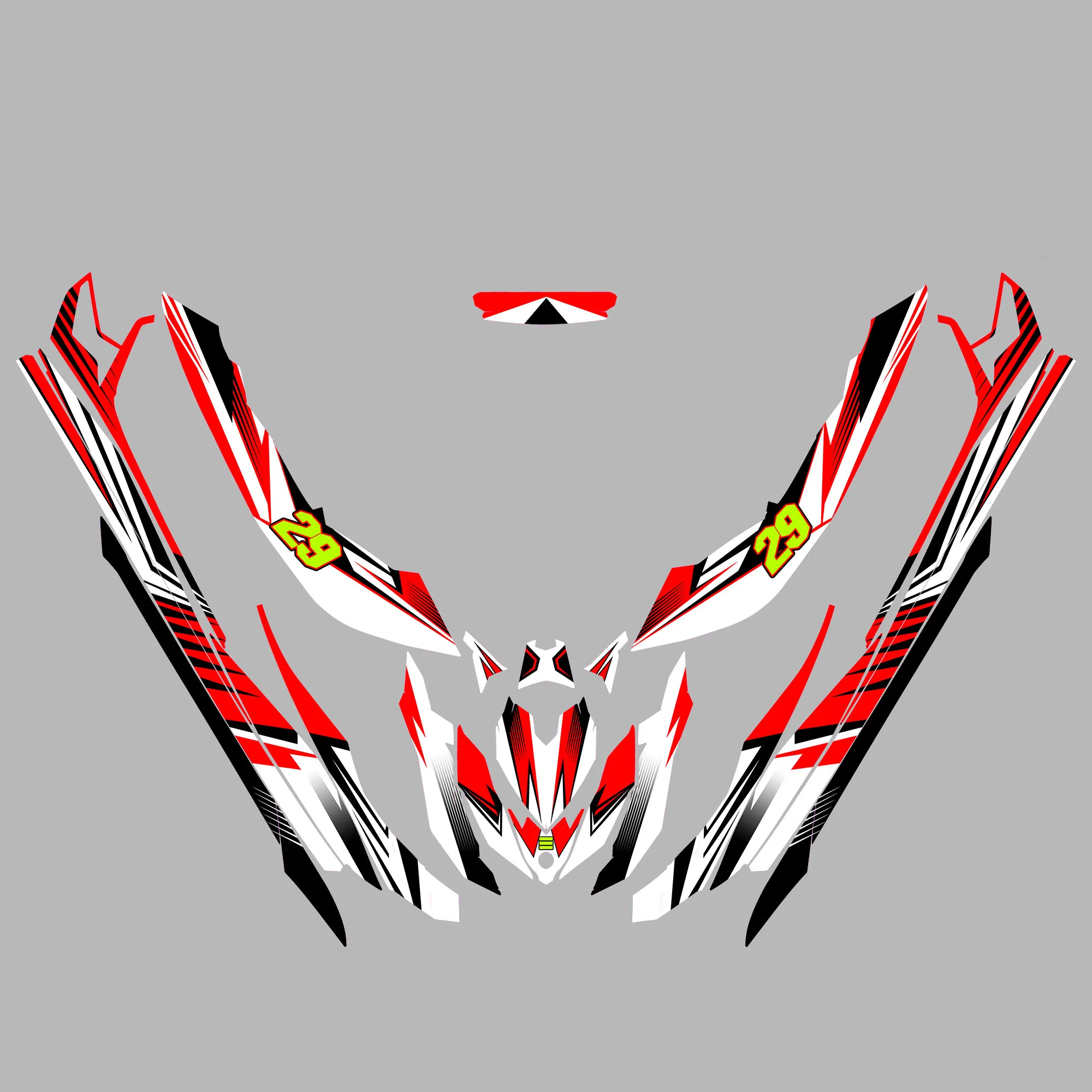 Graphic Kit for  14-20 CANAM SEA DOO RXP X 300 2014 2015 2016 2017 2018 2019 2020  Motorboat stickers