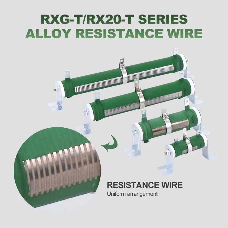 Power Adjustable Variable Resistor Sliding Rheostat Rx20-T 25W50W100W150W200W Brake Load Test Resistor 1R~100R 150R 500 Ohms image 4