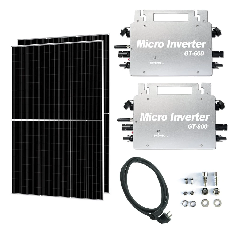 1400W PV Inverter Manufacturer For IP65 Waterproof MPPT Tracking Solar Micro Inverter For Home Solar System