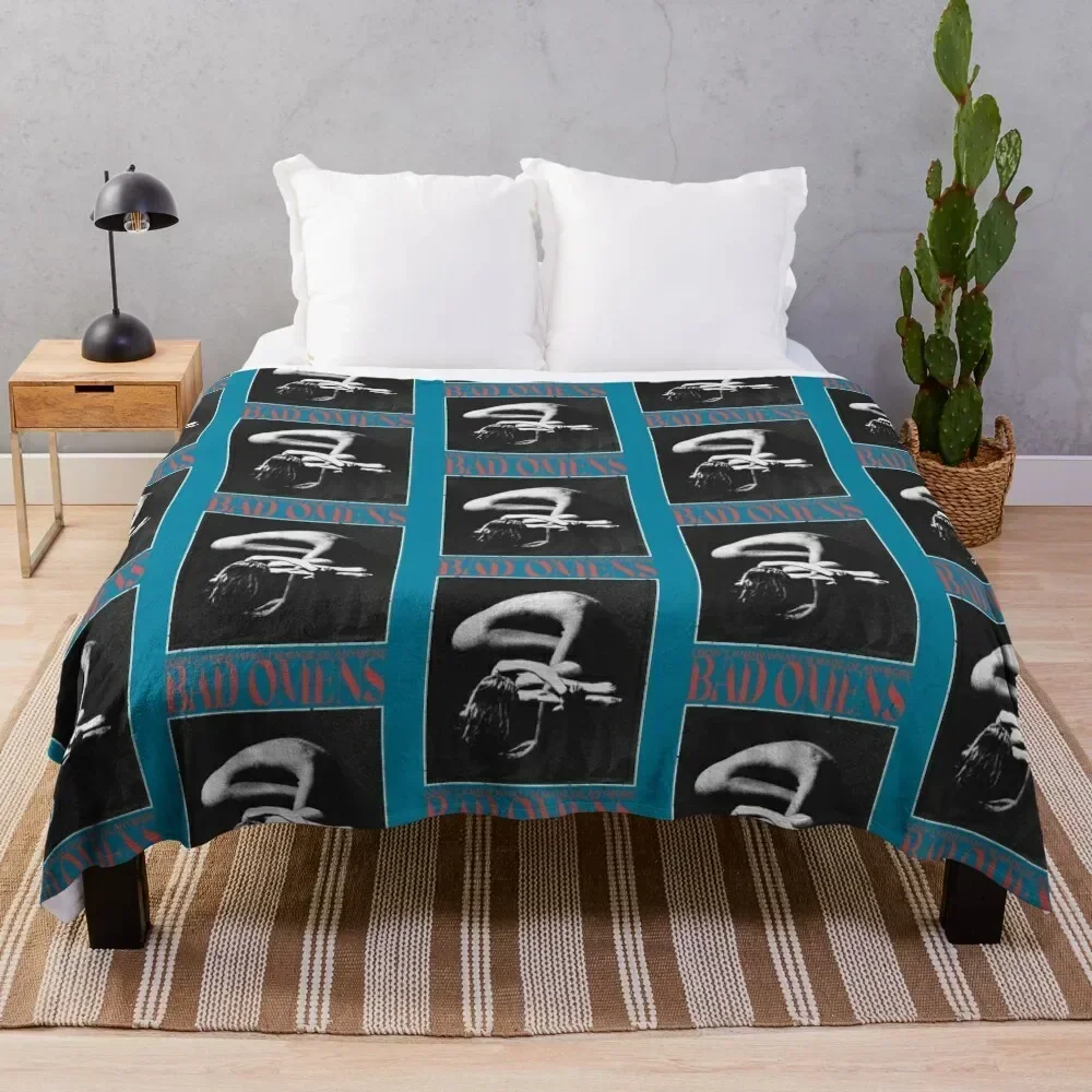 

BAD OMENS Throw Blanket warm winter for babies Large Flannels Blankets
