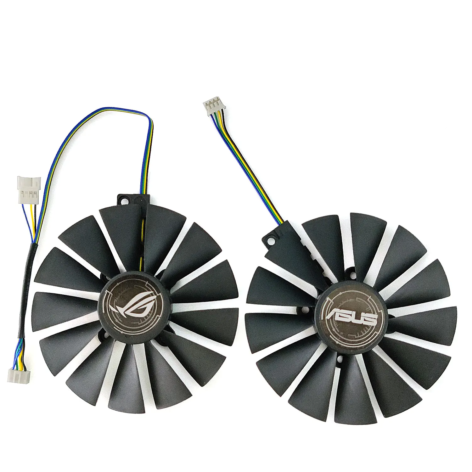 Nowy wentylator 2FAN 95MM T129215SM FDC10M12S9-C GTX 1050 GPU, dla ASUS RX 580 570 470,ASUS GTX 1070TI 1050TI 1050 karta graficzna wentylator chłodzący