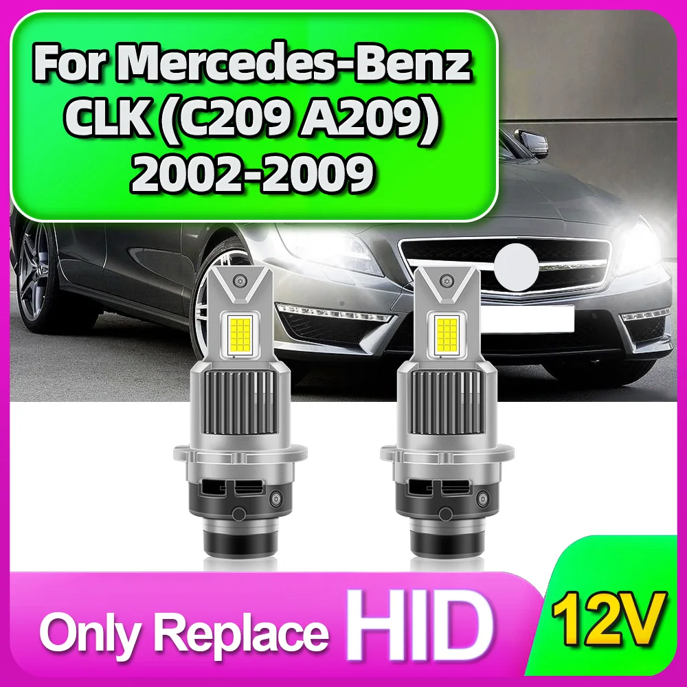 

2 шт., лампы для передних фар Mercedes-Benz CLK (C209 A209) 150 6000 2002 2003 2004 2005 2006