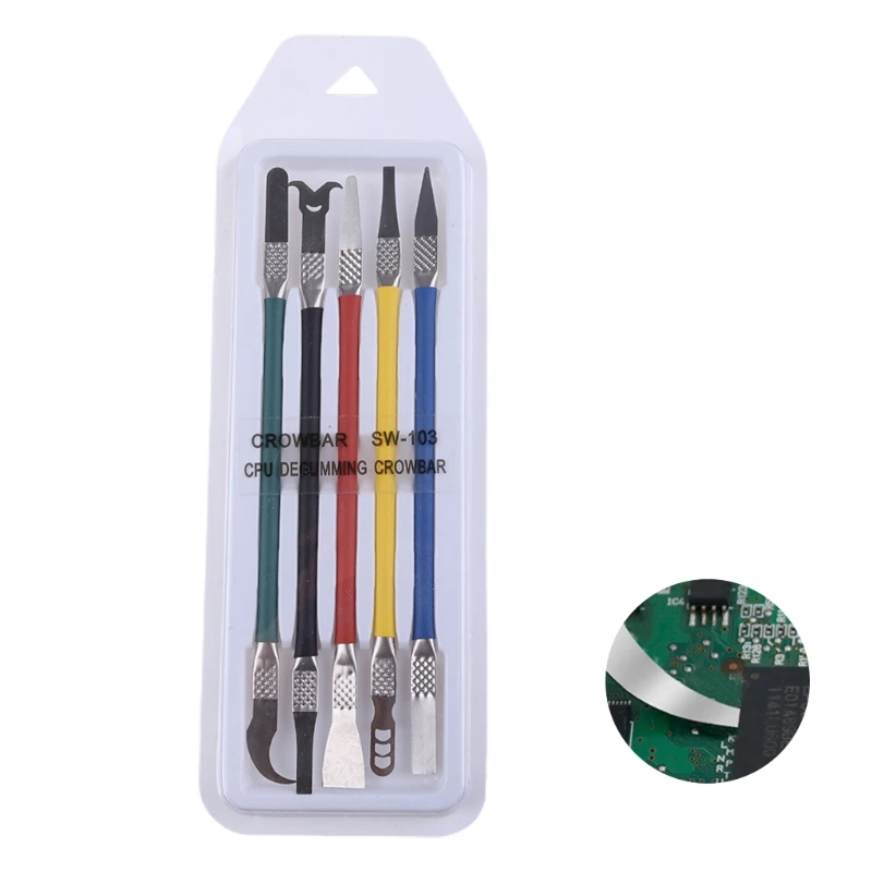 5 in 1 IC Chip Repair Thin Blade CPU NAND Remover BGA Maintenance Knife Remove Glue Disassemble Phone PC Rework Drop Shipping