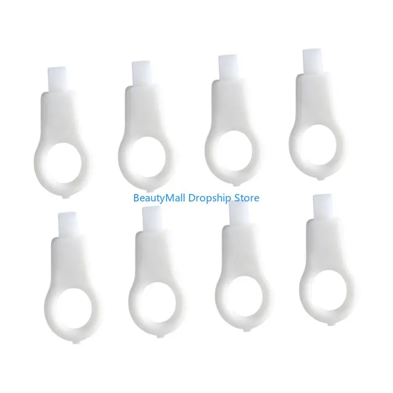 40JD Sponge Tooth Scrubbers Effective Tartar Remover Sponge Toothbrush Tooth Cleaners Orals Care for Sensitive Gums 8Pcs