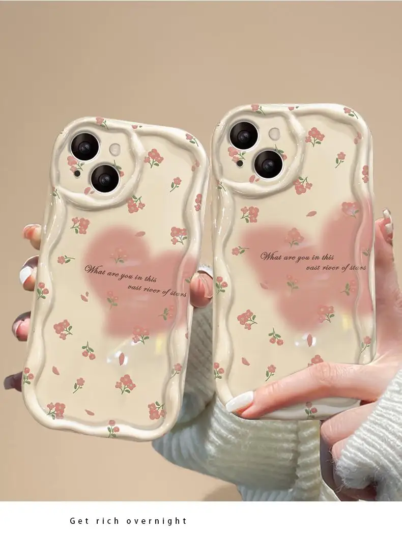 Pink Butterfly Phone Cases For VIVO Y21 Y20 Y16 Y21S Y33S Y33T Y22S Y02S Y35 Y19 Y12S Y20S Y55 Y77 Y78 Y76 5G Y85 Y93 Y36 soft