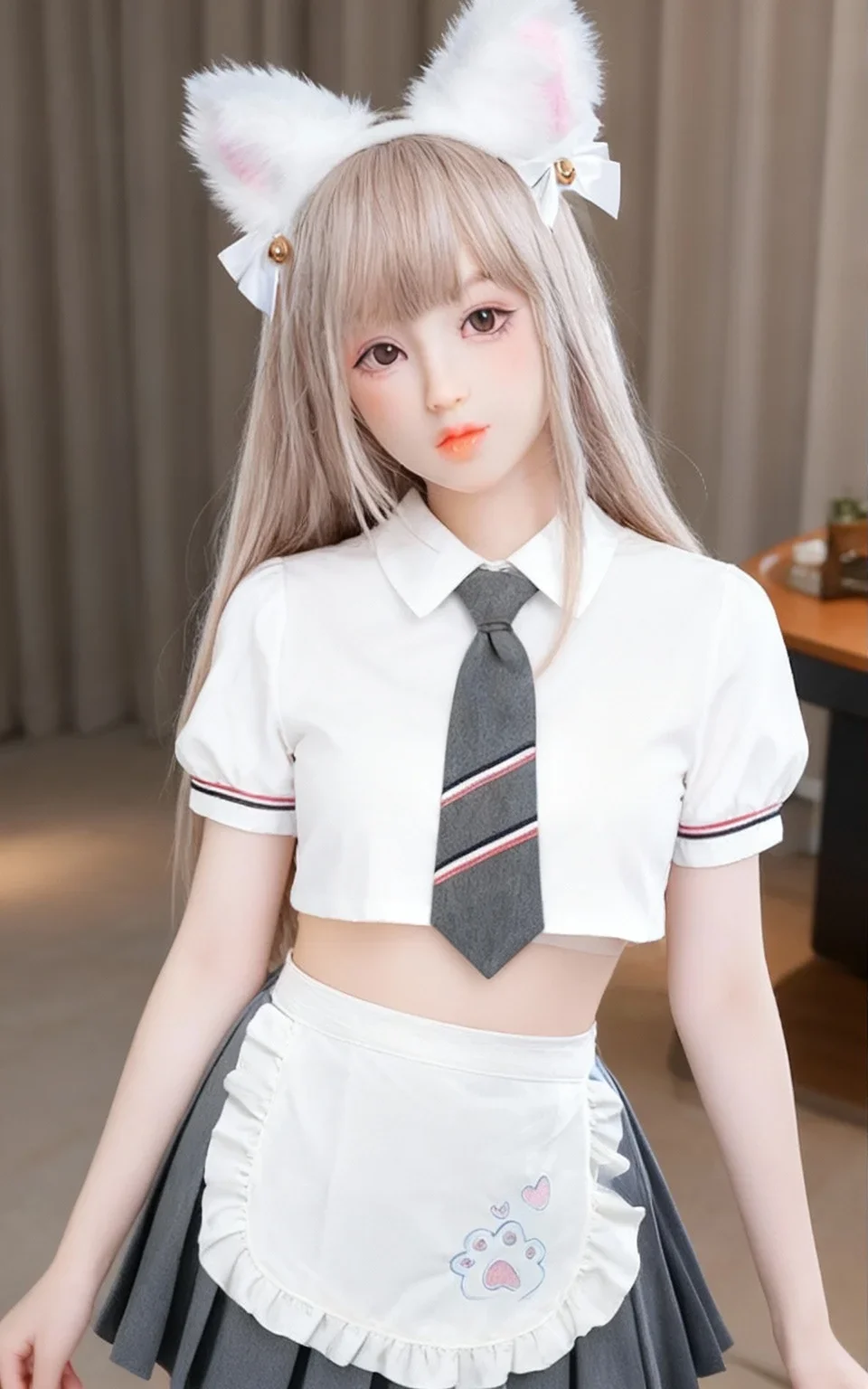 실물 같은 TPE 애니메이션 인형, 움직이는 관절과 부드러운 피부, 탈부착 가능한 머리, 포즈 가능한 수집용 피규어, 빠른 국내 배송