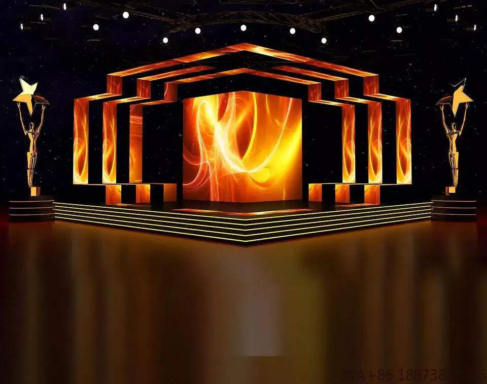 شاشة LED Vcore عالية الجودة للإيجار الداخلي P2.9 P3.91 P4.81 شاشة جدارية رقمية جدار فيديو جدار الحفل الإعلان