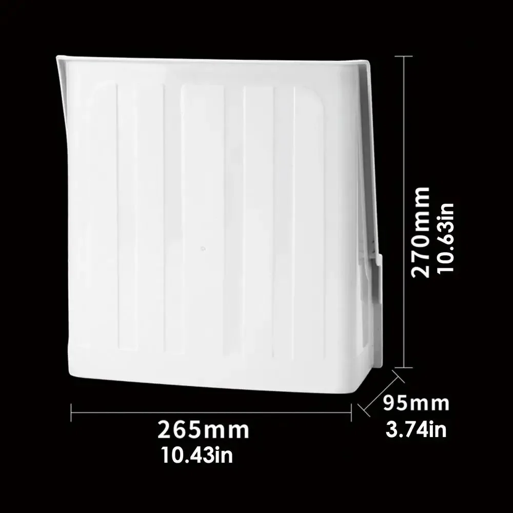 Weatherproof Security Camera Cover Weather Resistant Dust-Proof Camera Shade Cover Wall Mounted Sturdy Outdoor Camera Protector