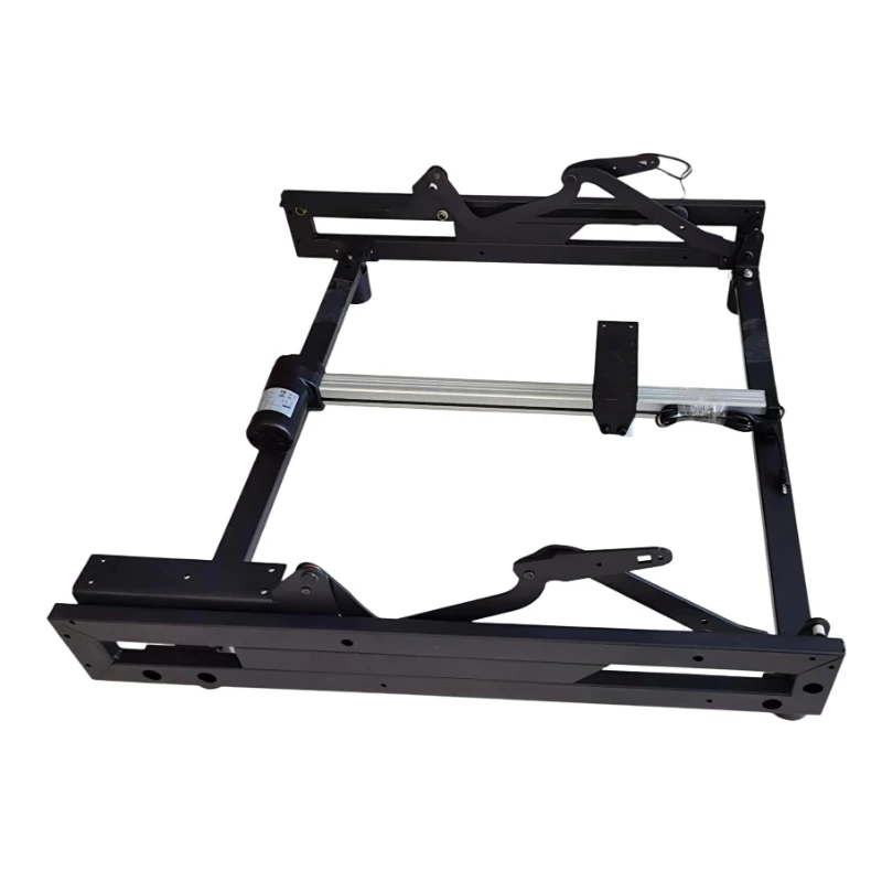 Zero against the wall Flat push telescopic electric function sofa frame Iron frame Remote control Automatic telescopic