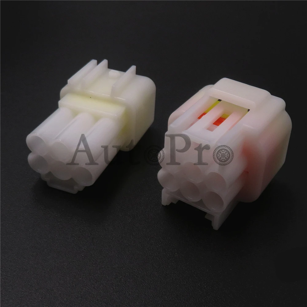 1 Set 6 Hole FW-C-6M-B FW-C-6F-B AC Assembly Auto Waterproof Wire Cable Connectors Car Male Plug Female Socket