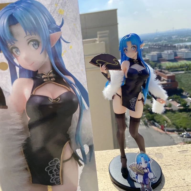 

New Genuine Animester Kdcole Sword And Blade God Domain Yasina Water Elf Cheongsam Toys Anime Figure Gift For Boys In Stock