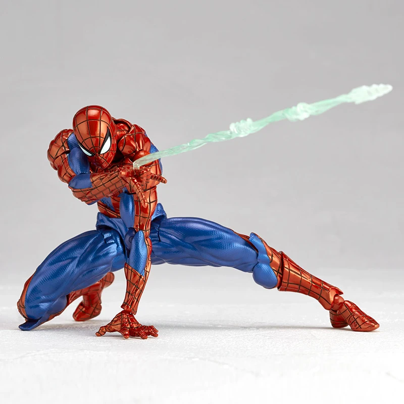 スパイダーマンのアクションフィギュア,ペーターパラッカー,revoltech