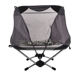 Travel Camping Chair Outdoor Camping Low Profile Folding Chair Portable Picnic Fishing Seat Leisure Festival Beach Chair