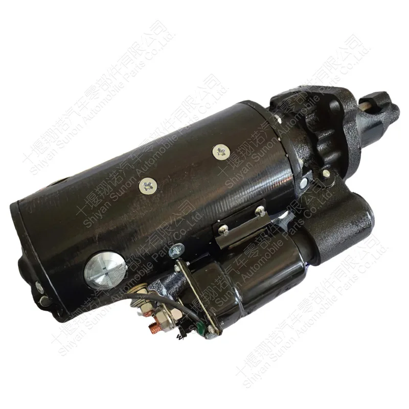 ใช้ได้กับชิ้นส่วนเครื่องยนต์เครื่องจักรก่อสร้างสตาร์ทเตอร์ 3383454 2371962 ชิ้นส่วนรถขุด