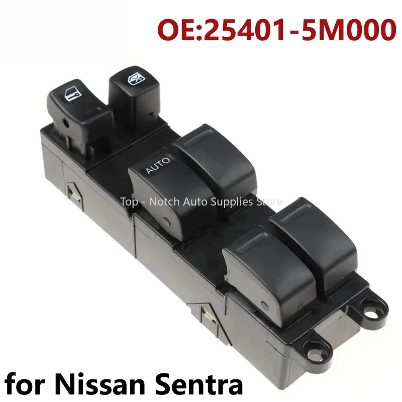 

25401-5M000 Power Window Master Control Switch for Nissan Sentra 2000 2001 2002 2003 2004 2005 2006 254015M000