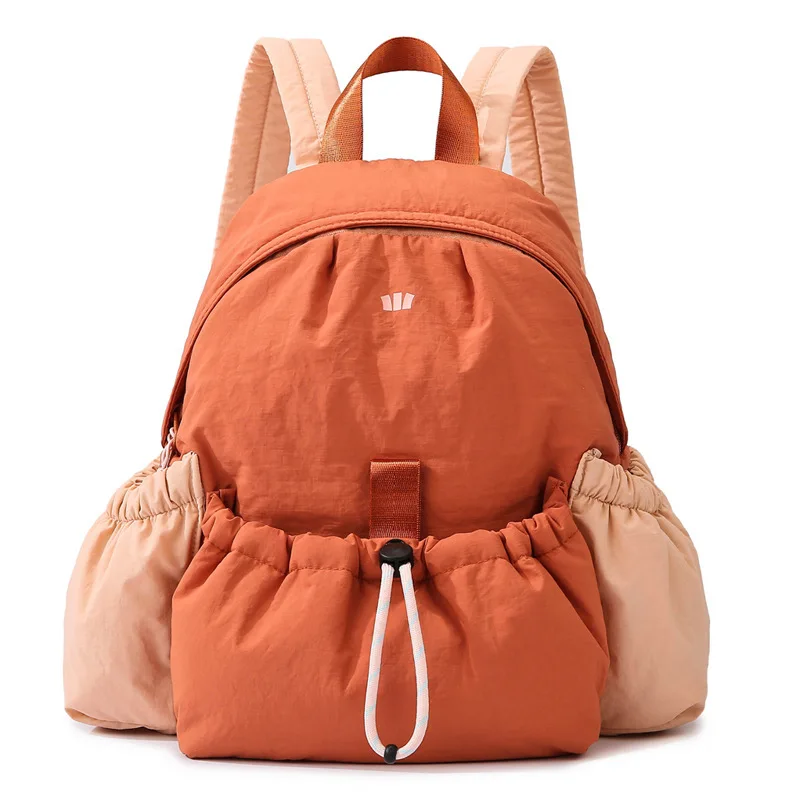 

Рюкзак контрастного цвета для женщин, новинка 2023 года, модный рюкзак для путешествий на открытом воздухе в студенческом стиле, легкие спортивные сумки на плечо, распродажа