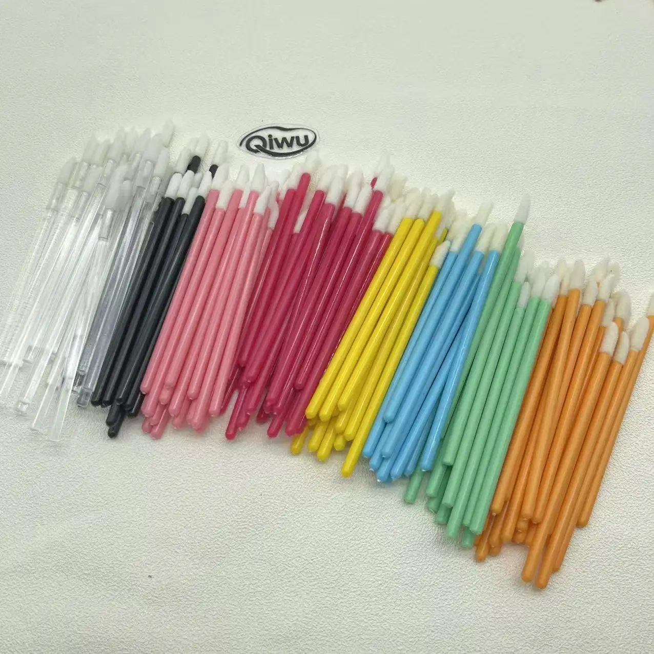 300 قطعة فرشاة الشفاه فرشاة رمش فرشاة أحمر الشفاه ملمع الشفاه قضيب الصولجانات ماكياج الجمال أداة الصولجانات تطبيقها الشفاه القابل للتصرف #3