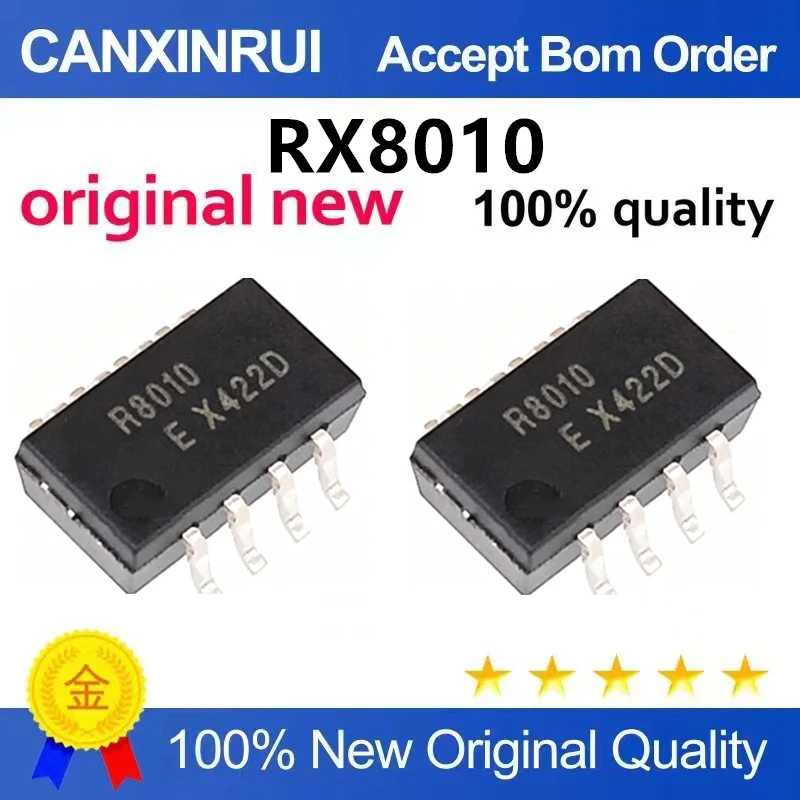(5pcs-100pcs)Brand new original RX8010SJ R8010 SMT SOP-8 low-power real-time clock chip