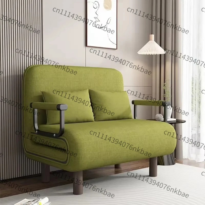Folding Sofa Bed, Multi-functional Dual-purpose Single Lazy Sofa for Small Apartment, Leisure Lunch Break Bed for Living Room