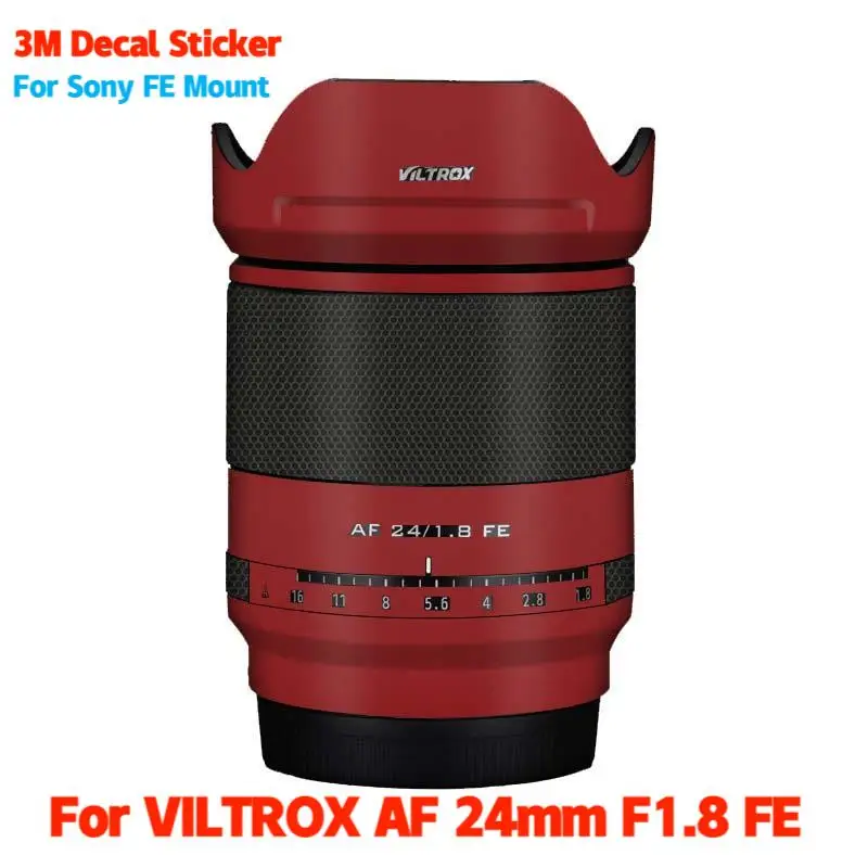 

AF24 F1.8 FE Anti-Scratch Lens Sticker Protective Film Body Protector Skin For VILTROX AF 24mm F1.8 FE for Sony FE Mount