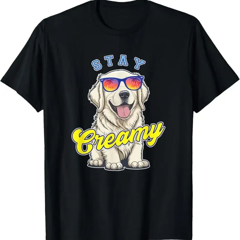 English Cream Golden Retriever Funny Ecgr Puppy Stay Creamy T Shirt
