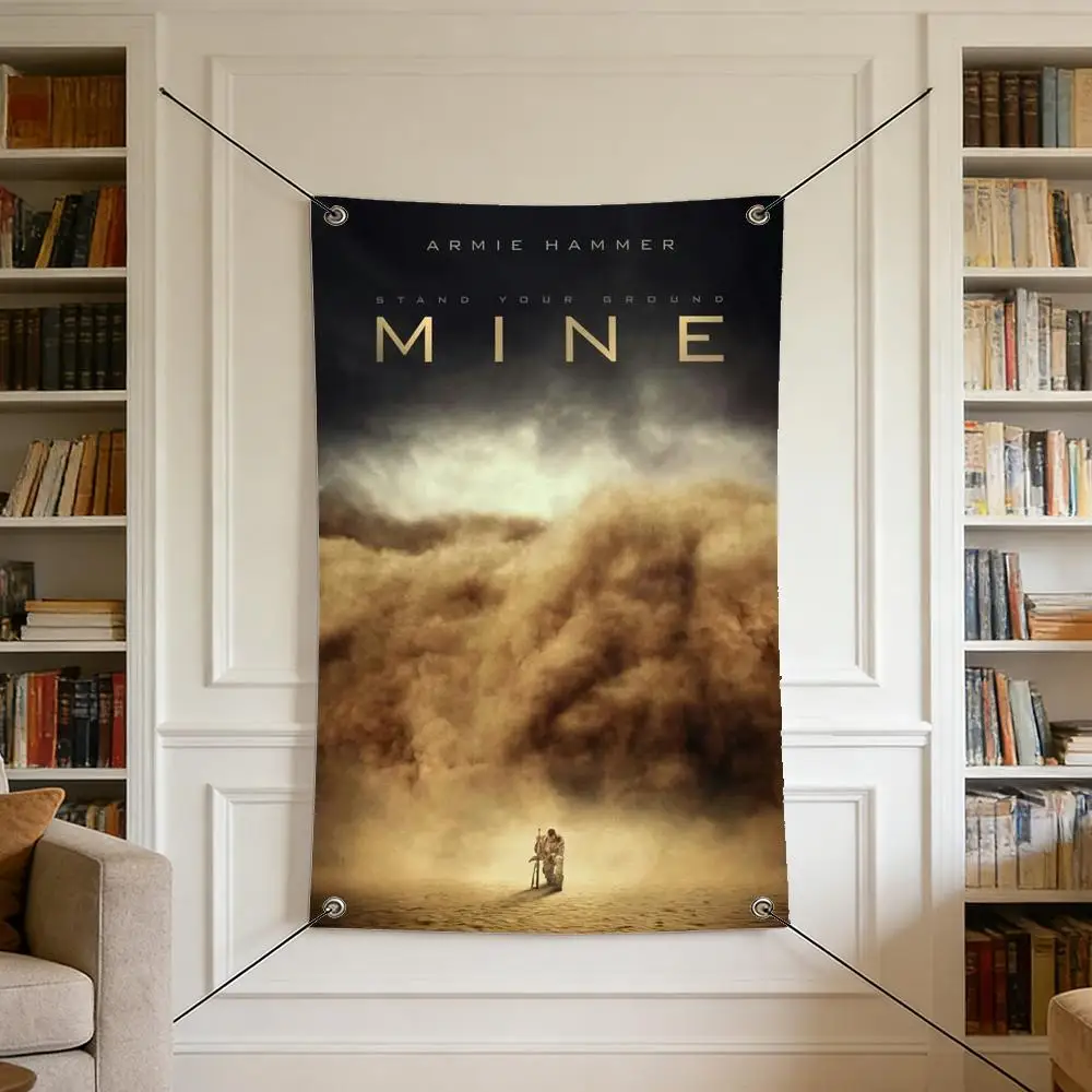 Game M-Mine Flags Warm Home Flag 4 Grommets Wrinkle Free Indoor Outdoor