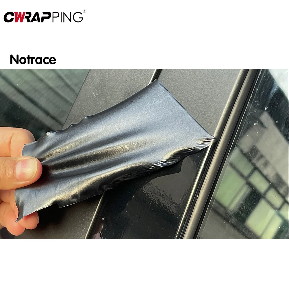 Gloss Black Car Body Film Vinyl Wrap Decals Self Adhesive Sticker Motorcycles Bike Auto Skin Color Changing Film Car Accessories image 5