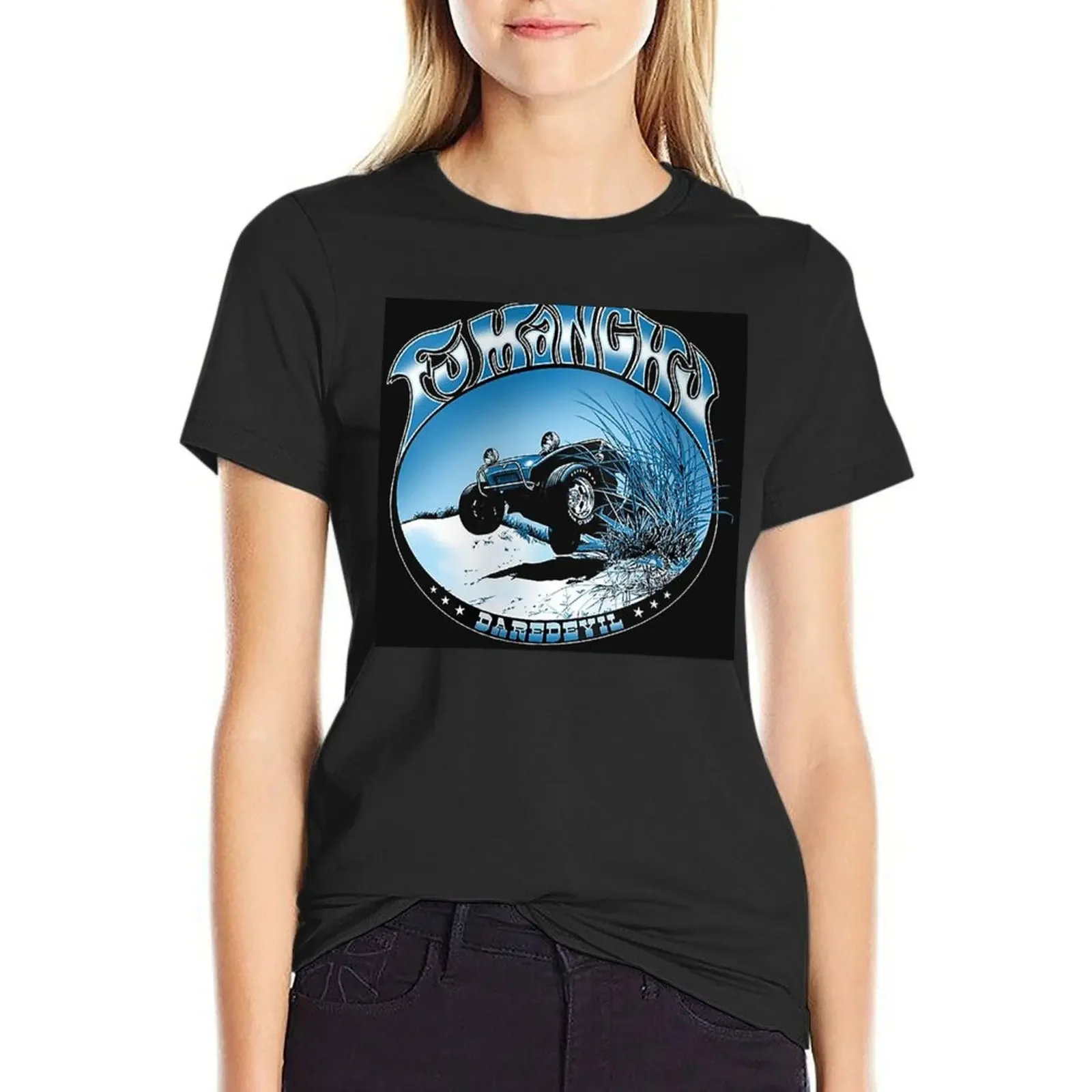 

Best cover art - logo T-Shirt graphics blacks animal prinfor Womens clothing