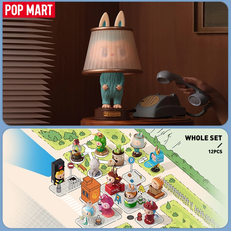 POP MART THE MONSTERS Almost Hidden Series Mystery Box by Kasing Lung 1PC/12PCS POPMART Blind Box Labubu Action Figure Cute Toy